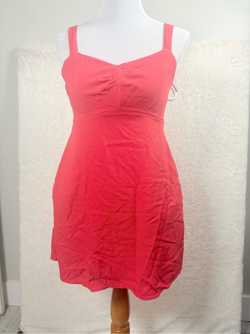 Old Navy Women's Red coral Sundress - Summer Dress Medium 0747